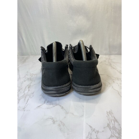 HEY DUDE WALLY WOVEN CARBON 110394300 SIZE 9 CASUAL SHOE MEN'S - Picture 3 of 7